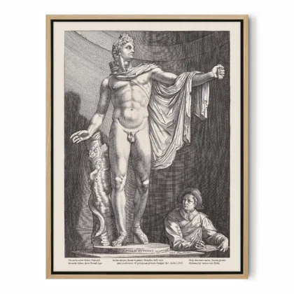 Greek Mythology Poster – Apollo Belvedere Print