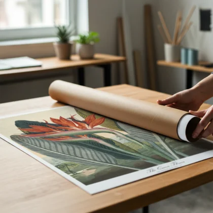 Bird of Paradise Botanical Wall Art by Philip Reinagle