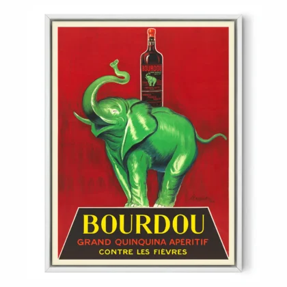 Bourdou Vintage Advertising Poster by Leonetto Cappiello