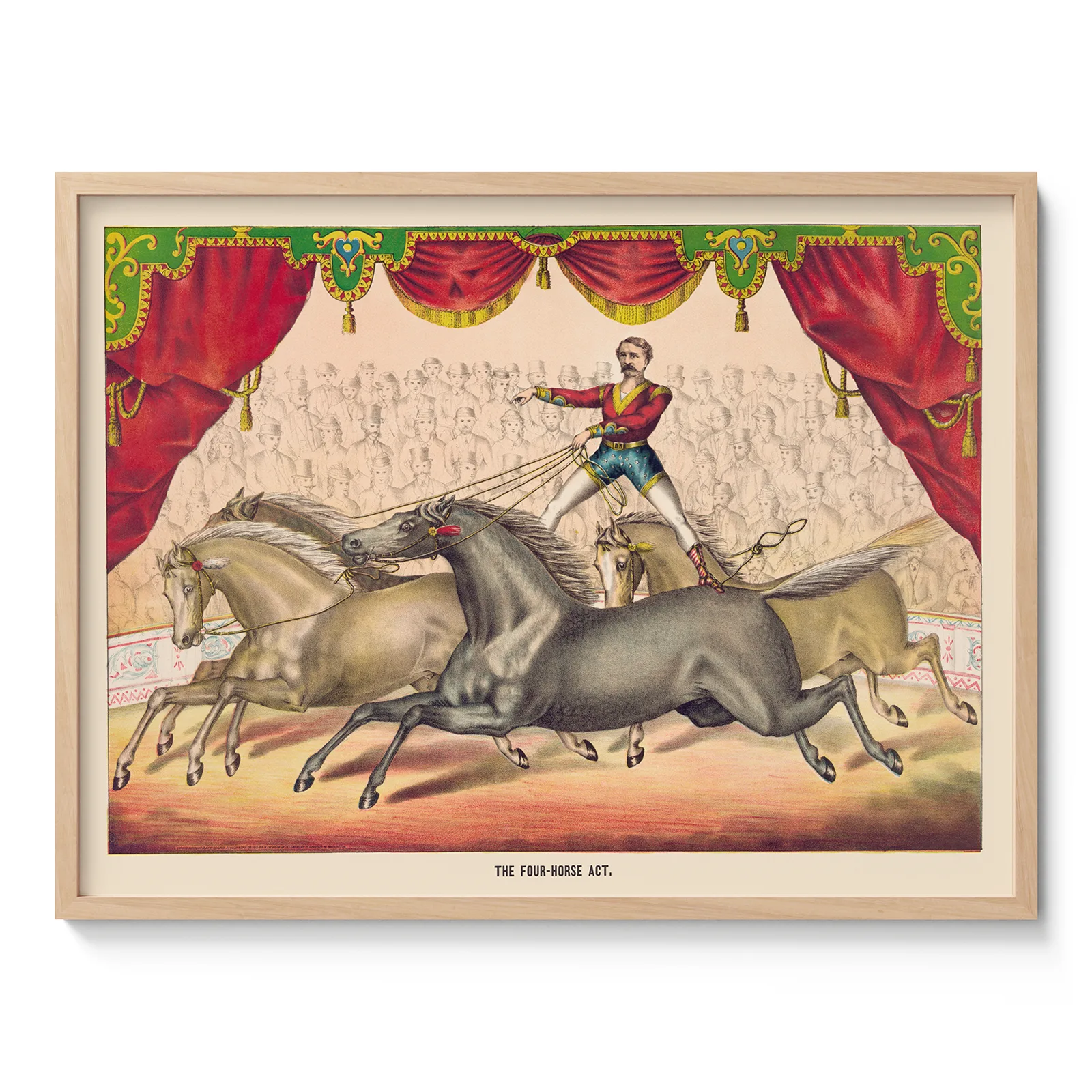 Circus Horse Poster – Vintage Wall Art