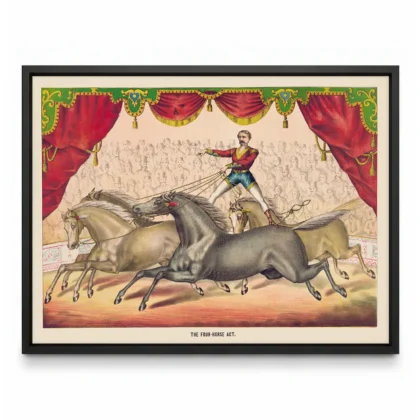 Circus Horse Poster – Vintage Wall Art