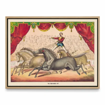 Circus Horse Poster – Vintage Wall Art