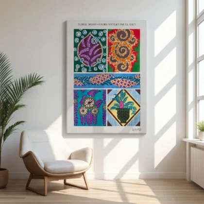 French Art Deco Print by E. A. Seguy