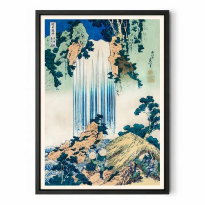 Katsushika Hokusai Print – Yoro Waterfall in Mino Province