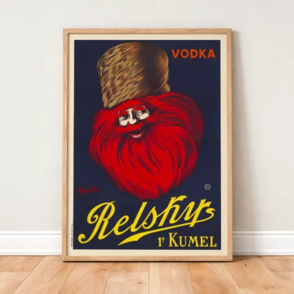 Relsky Vodka Advertising Poster by Leonetto Cappiello