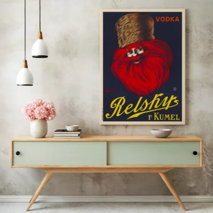 Relsky Vodka Advertising Poster by Leonetto Cappiello