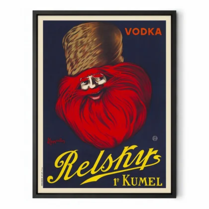 Relsky Vodka Advertising Poster by Leonetto Cappiello