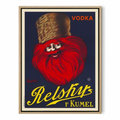 Relsky Vodka Advertising Poster by Leonetto Cappiello