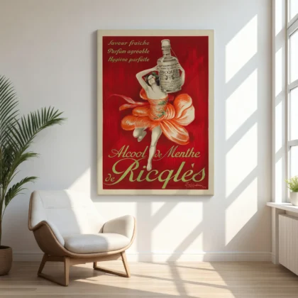 Ricqlès Vintage Advertising Poster by Leonetto Cappiello