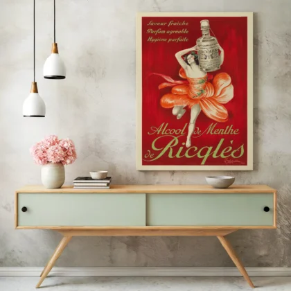 Ricqlès Vintage Advertising Poster by Leonetto Cappiello