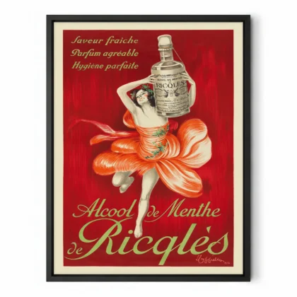 Ricqlès Vintage Advertising Poster by Leonetto Cappiello