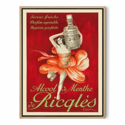 Ricqlès Vintage Advertising Poster by Leonetto Cappiello