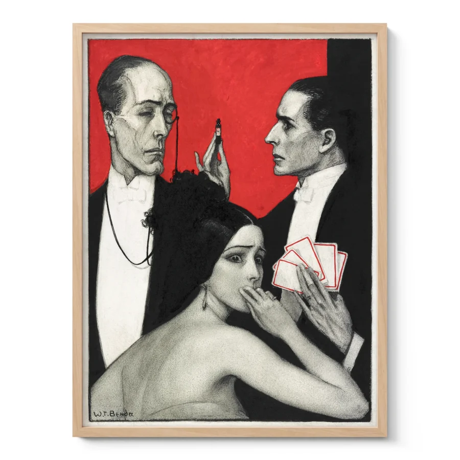See, Jack, He Said, His Manner Wild And Delirious Art Print