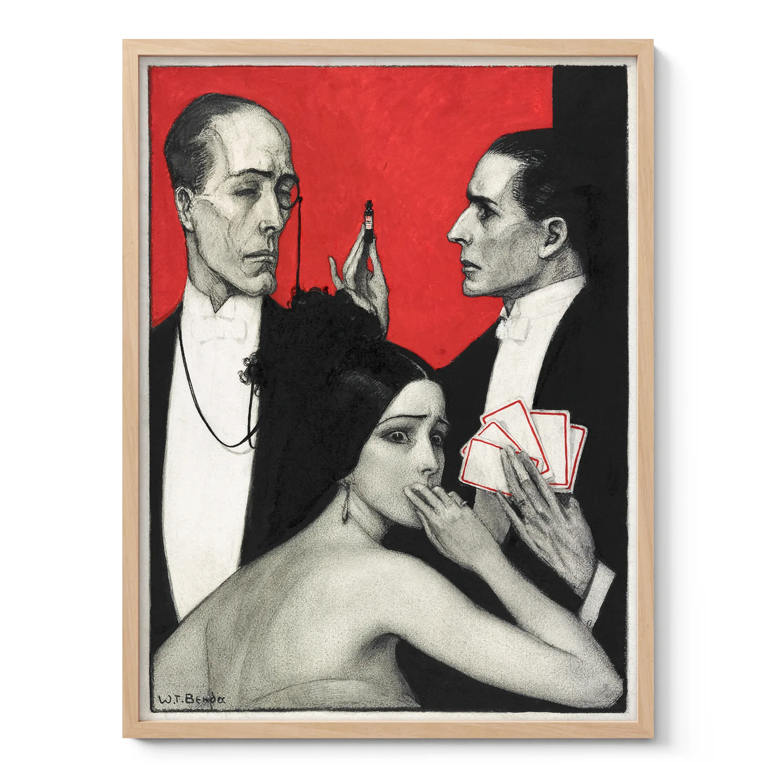 See, Jack, He Said, His Manner Wild And Delirious Art Print