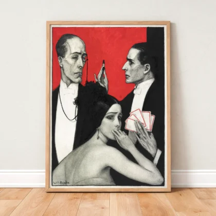 See, Jack, He Said, His Manner Wild And Delirious Art Print