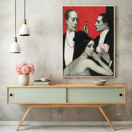 See, Jack, He Said, His Manner Wild And Delirious Art Print