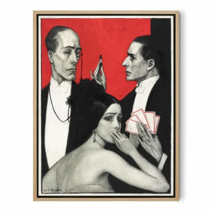 See, Jack, He Said, His Manner Wild And Delirious Art Print