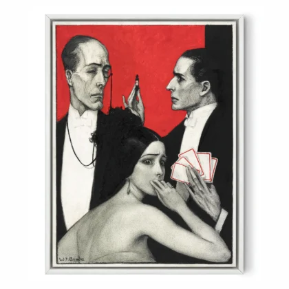 See, Jack, He Said, His Manner Wild And Delirious Art Print