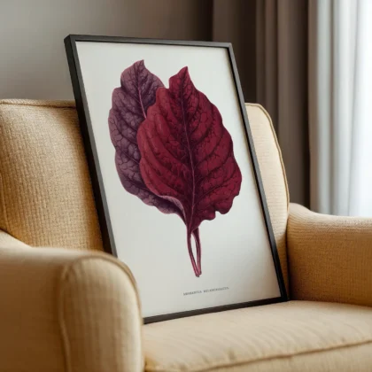Vintage Amaranth Botanical Art Print