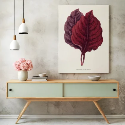 Vintage Amaranth Botanical Art Print