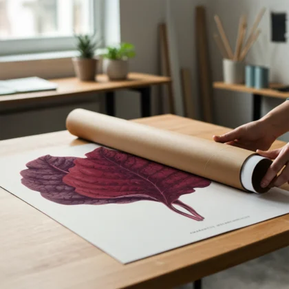 Vintage Amaranth Botanical Art Print