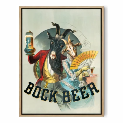 Vintage Beer Poster – Advertising Wall Art