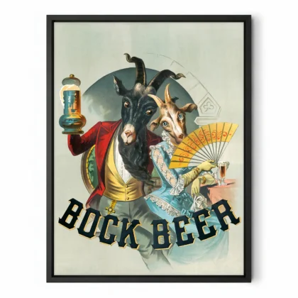 Vintage Beer Poster – Advertising Wall Art