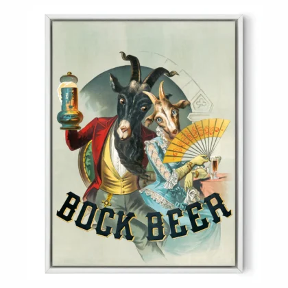 Vintage Beer Poster – Advertising Wall Art