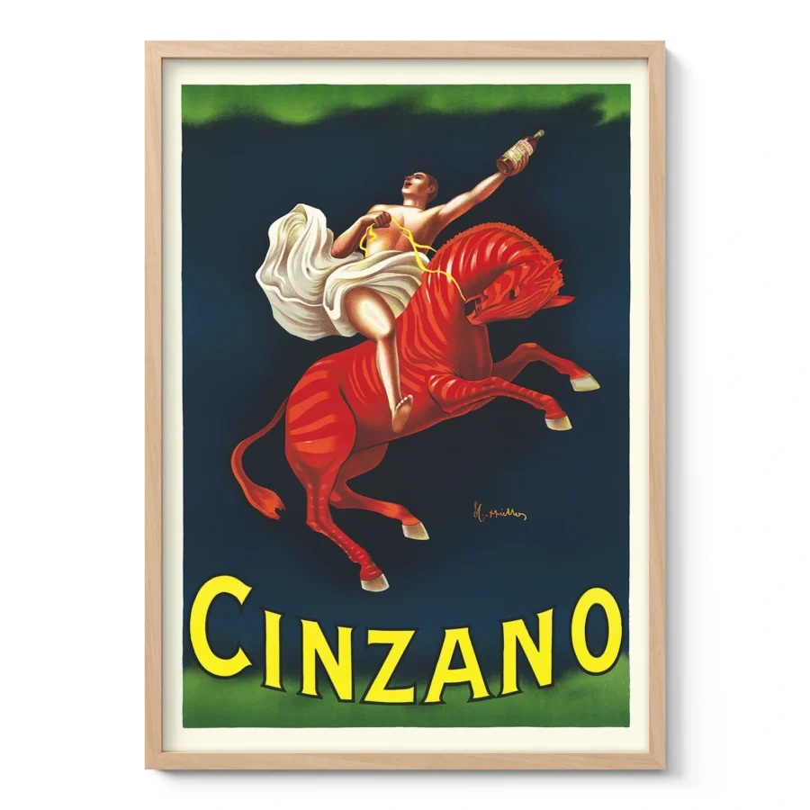 Vintage Cinzano Vermouth Wall Art by Leonetto Cappiello