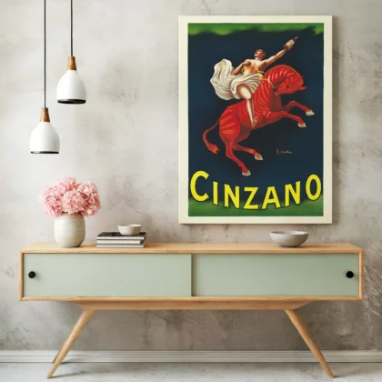 Vintage Cinzano Vermouth Wall Art by Leonetto Cappiello