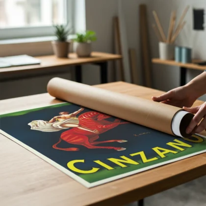 Vintage Cinzano Vermouth Wall Art by Leonetto Cappiello