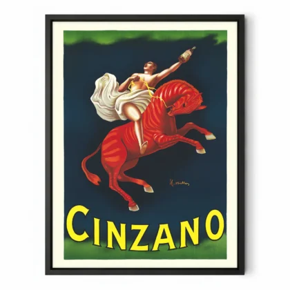 Vintage Cinzano Vermouth Wall Art by Leonetto Cappiello
