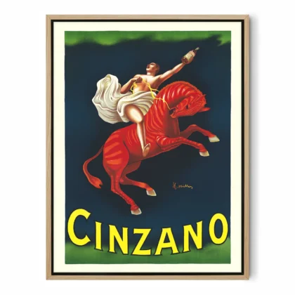Vintage Cinzano Vermouth Wall Art by Leonetto Cappiello
