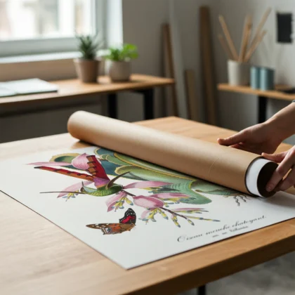 Vintage Hummingbird Wall Art by Paul Gervais