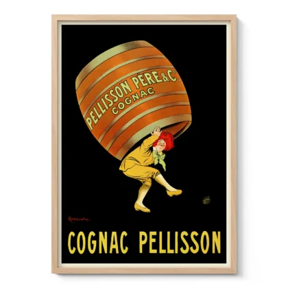 Vintage Cognac Poster – Pellisson by Leonetto Cappiello