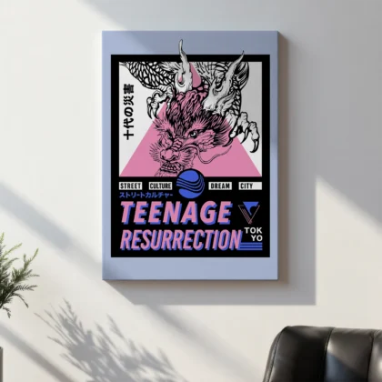 Dragon Wall Art – Teenage Resurrection