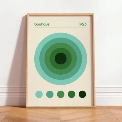 Bauhaus 1923 Print – Green