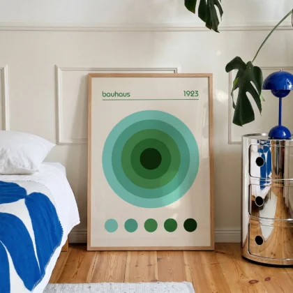 Bauhaus 1923 Print – Green