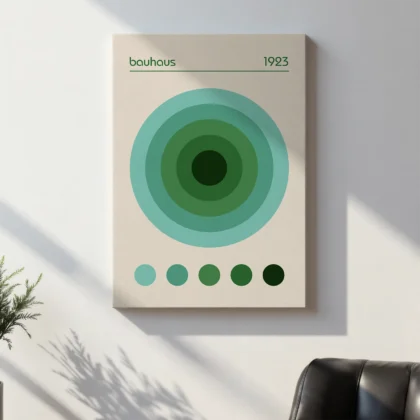 Bauhaus 1923 Print – Green