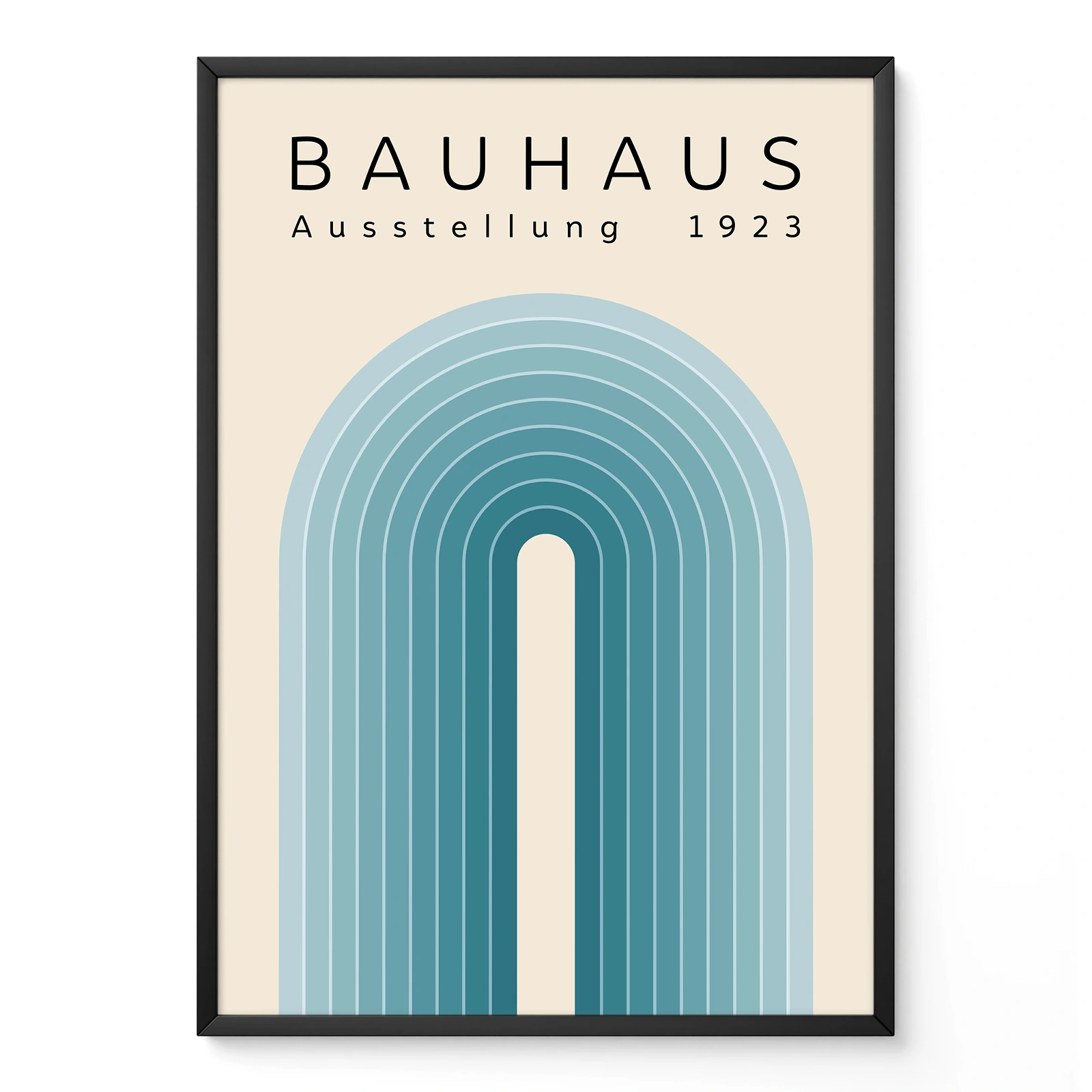 Bauhaus Wandbild – Bogen 1923