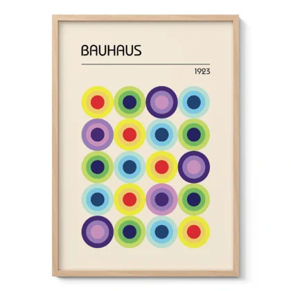 Bauhaus Exhibition Print – Geometric Wall Art