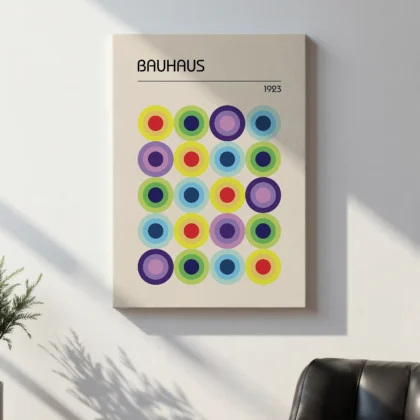 Bauhaus Exhibition Print – Geometric Wall Art