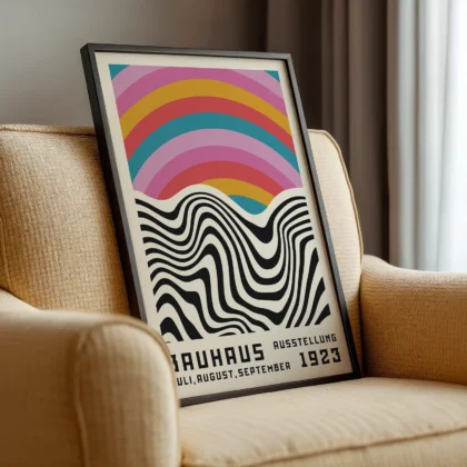 Bauhaus Print – Color Horizon
