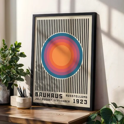 Bauhaus Wandbild – Aura