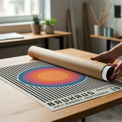 Bauhaus Wandbild – Aura