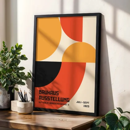 Bauhaus Wandbild – Geometrische Komposition 1923