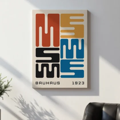 Bauhaus Exhibition Print – Modern Wall Art
