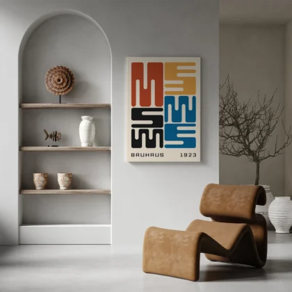 Bauhaus Exhibition Print – Modern Wall Art