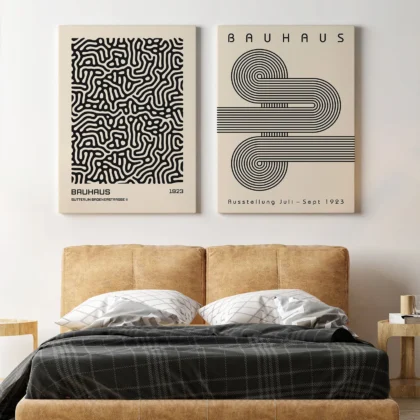 Bauhaus Print Set of 2 – Organic System