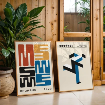 Bauhaus Print Set of 2 – Running Form